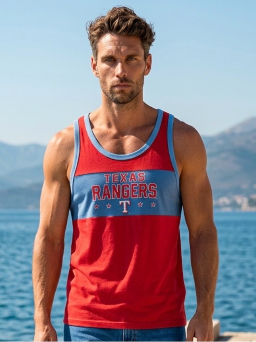 2 for $30 | Texas Rangers MLB Men’s Tank